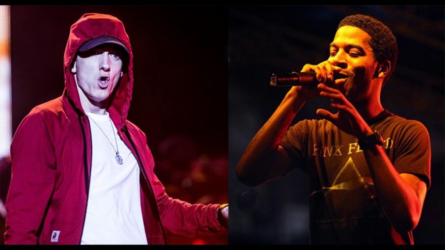 Eminem on Kid Cudi tweet (Rap God. Help!): "I gotta figure it out, I didn´t even know he said that"