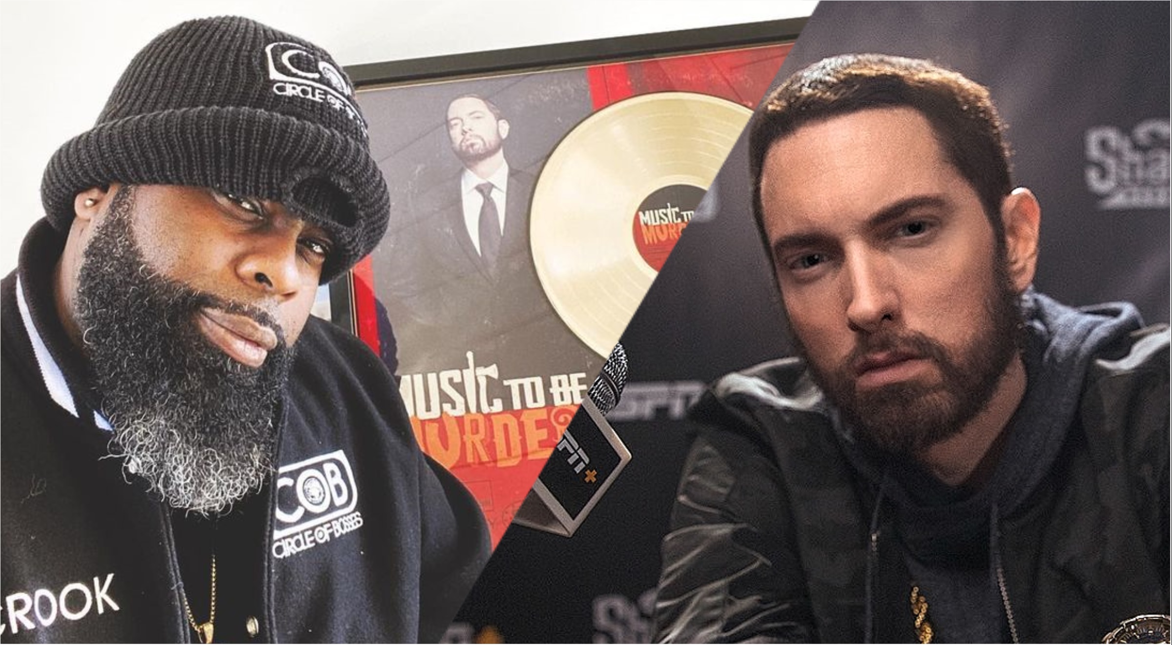 KXNG Crooked Shows Gold Plaque For Feature With Eminem  Eminem.Pro - the  biggest and most trusted source of Eminem