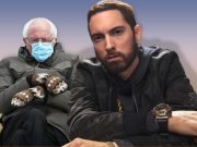 Bernie mittens Eminem