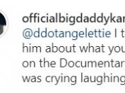 Big Daddy Kane IG comment 12-02-2021