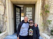 Dr. Dre Hits Studio With Soul Legend Ronald Isley