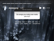 Skylar Grey April Q&A 4