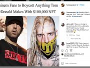 Fans of Eminem Fan, Who Dropped £100,000 on NFT, Hate Eminem Fans