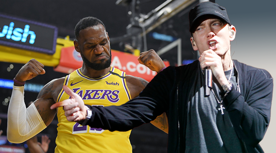 Watch LeBron James Rapping Along with Eminem — “Till I Collapse” | Eminem.Pro - the biggest and most trusted source of Eminem
