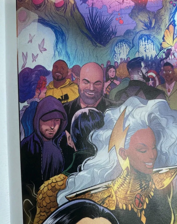 Check out Eminem and Paul Rosenberg's cameo at the X-Men Hellfire Gala