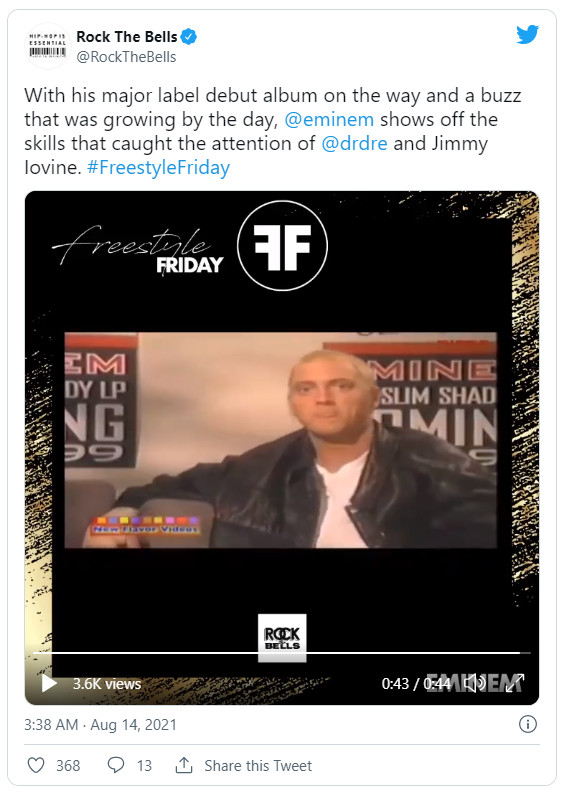 LL Cool J’s Radio Shares Rare Eminem Freestyle