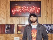 Eminem Treats Fans With Spaghetti In His New Mom’s Spaghetti Diner