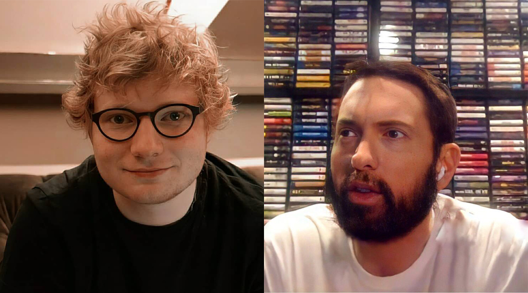 Eminem Helps Ed Sheeran With Audio Cassette Collection | Eminem.Pro - the  biggest and most trusted source of Eminem