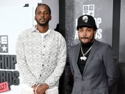 Tigg and Grip at Bet Hip Hop Awards 2021
