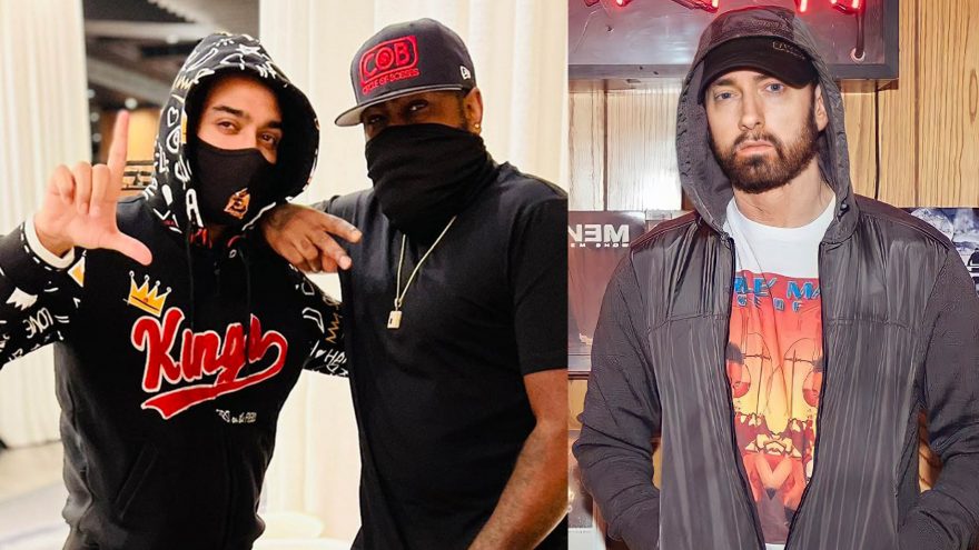 Lazarus & KXNG Crooked Recorded a Vid to Greet Eminem on His B-day