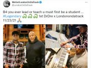 Dre x London twt