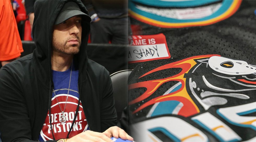 Eminem to Drop New Collab With Detroit Pistons Eminem.Pro the