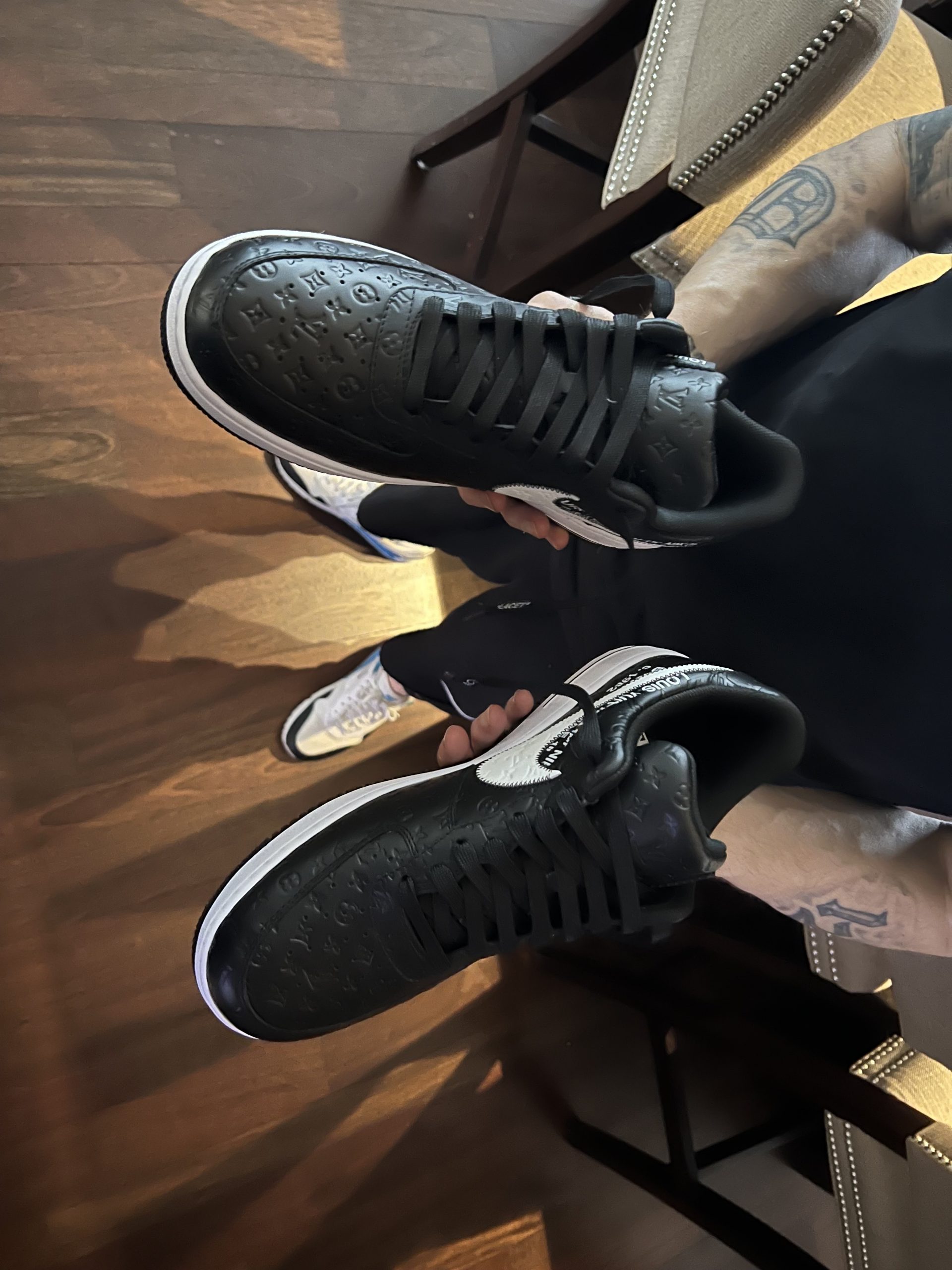 Eminem Shows Off His New Nike x LV Limited Edition Sneakers and Pays  Tribute to Virgil Abloh