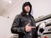 Eminem Shows Off His New Nike x LV Limited Edition Sneakers and Pays Tribute to Virgil Abloh