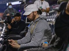 Facebook Suspends Our Page for Fourth Time, Mistaken for Eminem Eminem, Super Bowl 2022. Photo by Jeremy Deputat