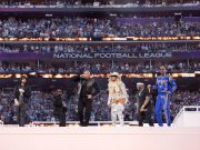 Dr. Dre Kendrick Lamar Eminem, Super Bowl 2022. Photo by Jeremy Deputat
