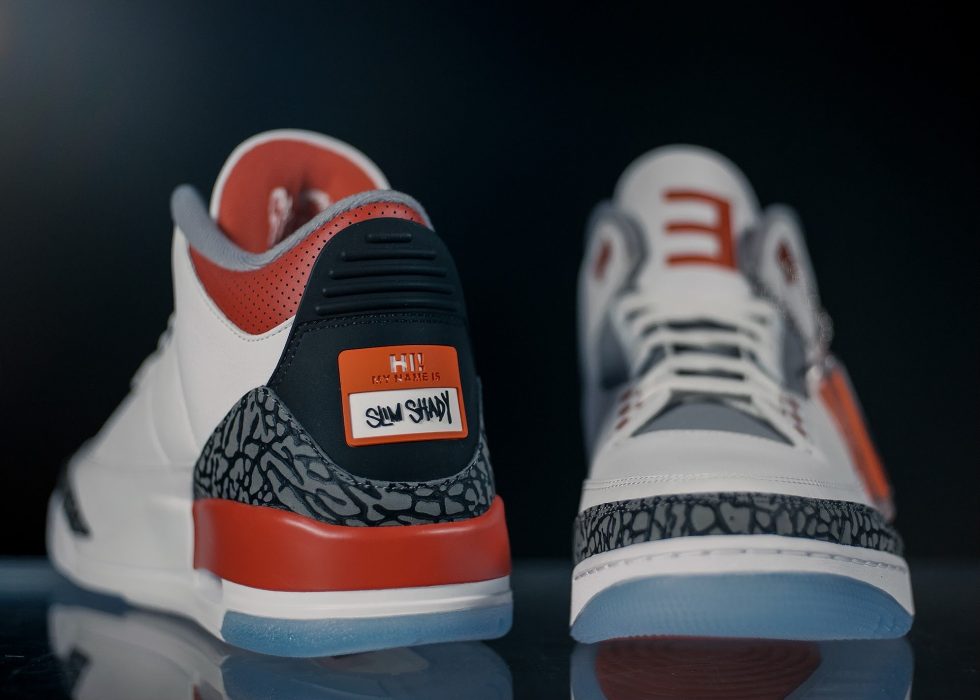 Eminem Teasing Special Air Jordan 3s For His Super Bowl Halftime Performance