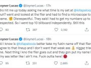 Joyner to Lolapalooza twt1