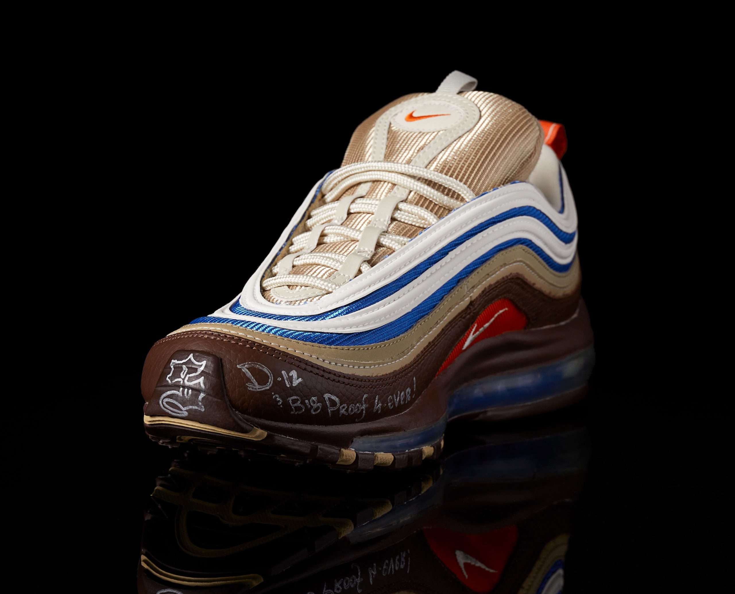 A Complete History of Eminems Signature Sneakers - Charity Nike Air Max 95  by Paul Rosenberg “Goliath” – 2006