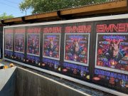 Ads for Eminem — “Curtain Call 2” Pop Up Across US New York (ePro / Eminem.Pro / Eminem.News) 17 Nassau Ave