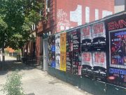 Ads for Eminem — “Curtain Call 2” Pop Up Across US New York (ePro / Eminem.Pro / Eminem.News) 8th St & Meeker