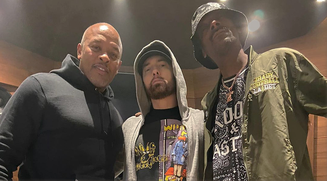 Eminem Photo Sparks Rumors Of Collab With Snoop Dogg And Dr. Dre –