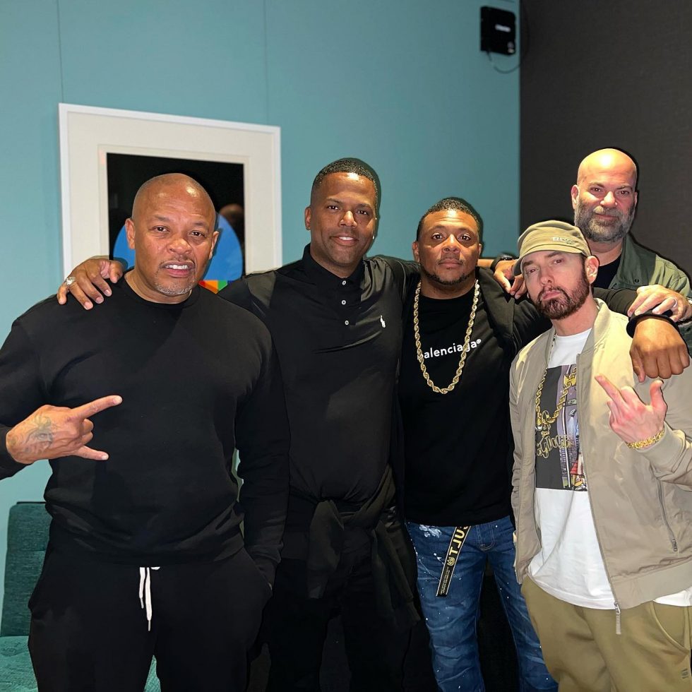 Eminem, Dr. Dre and Friends Visited Las Vegas Show