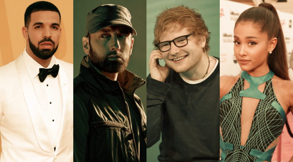 Eminem Fourth Artist in History to Have 5 Albums With Over 3