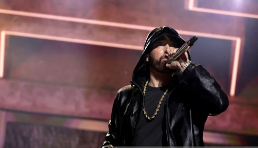 Eminem Gets Inducted into Rock and Roll Hall of Fame: Photos