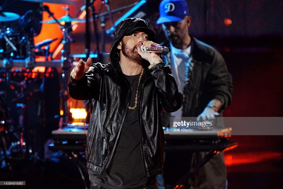 Eminem Gets Inducted into Rock and Roll Hall of Fame: Photos