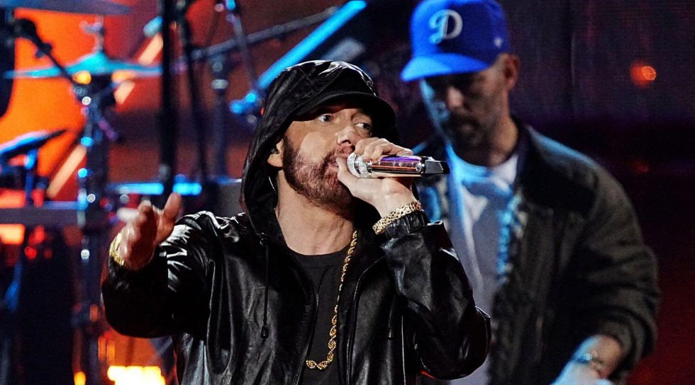 Eminem Gets Inducted into Rock and Roll Hall of Fame: Photos