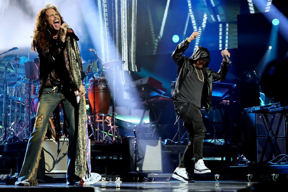 Eminem Gets Inducted into Rock and Roll Hall of Fame: Photos