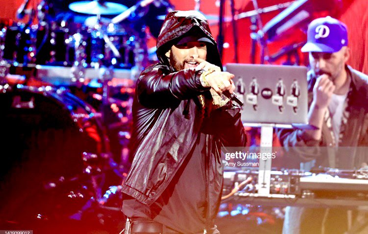 Eminem Gets Inducted into Rock and Roll Hall of Fame: Photos