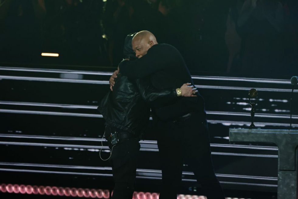 Dr. Dre’s Inducts Eminem into the Rock and Roll Hall of Fame With Speech Full of Humour and Respect