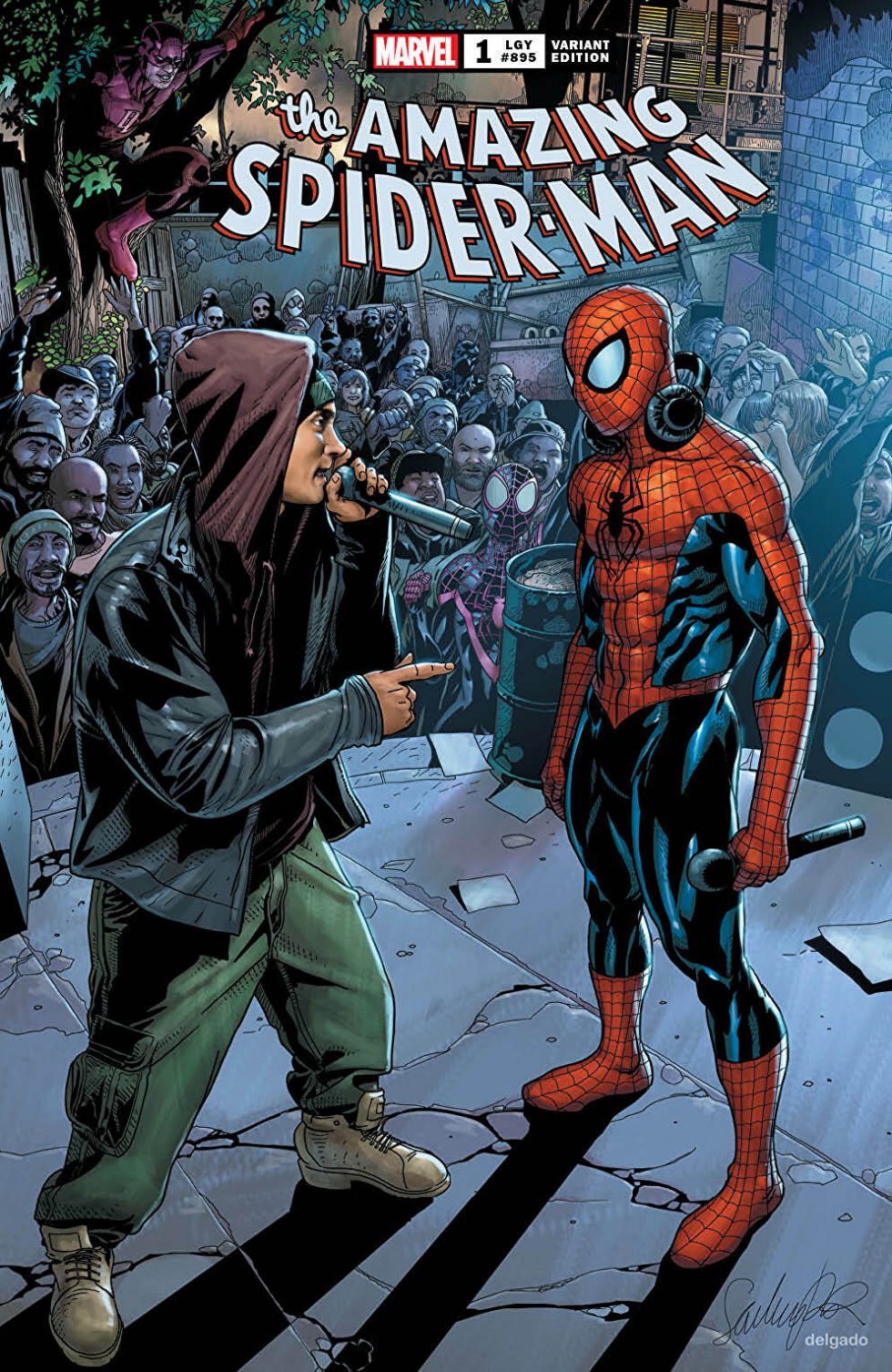 Eminem Appears on Amazing Spider-Man Variant Cover  - the  biggest and most trusted source of Eminem