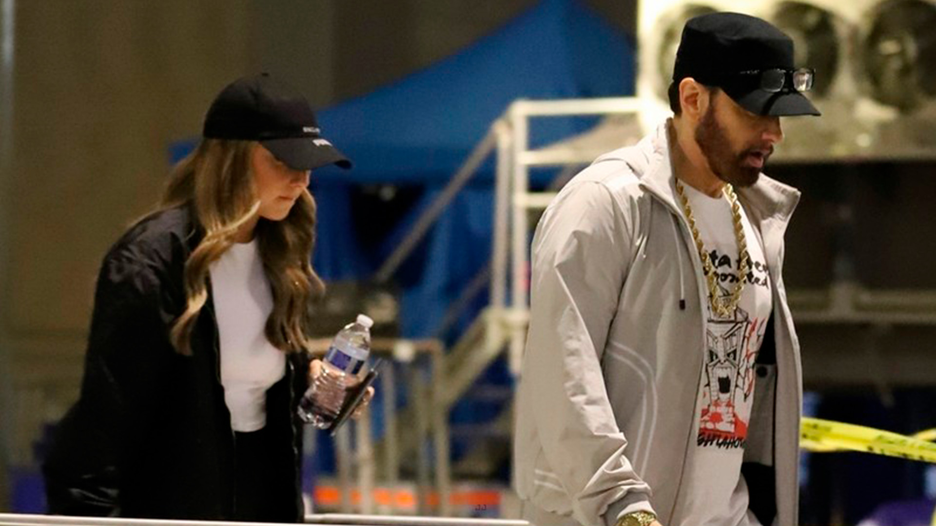 Watch: Eminem Appeared at the Hall of Fame Rehearsals in Good Company of His Daughter Hailie Jade