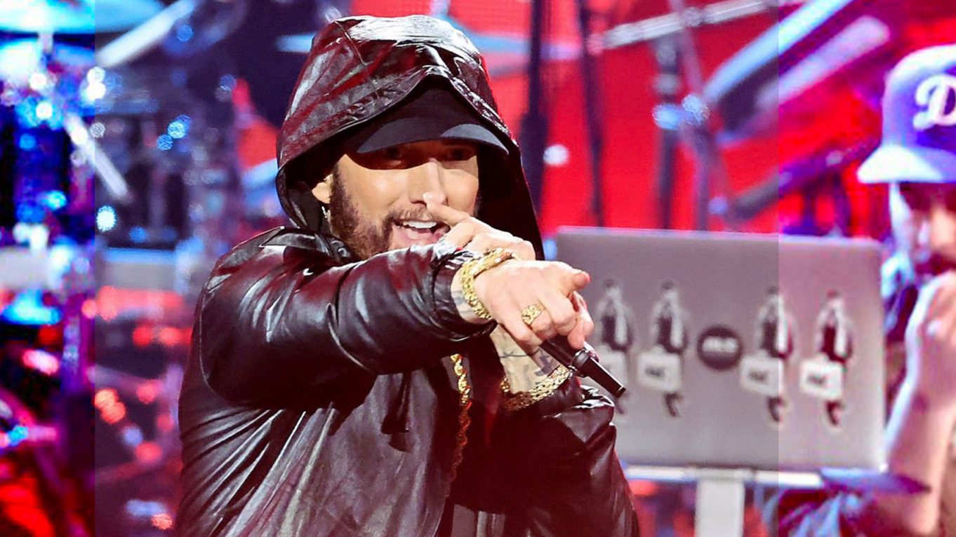 eminem hall of fame 2022 singing