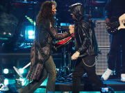 Eminem and Steven Tyler Rock and Roll Hall of Fame 2022