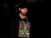 Eminem Spotted at Jimmy Iovine’s 70th Birthday Party Repping for Organized Konfusion