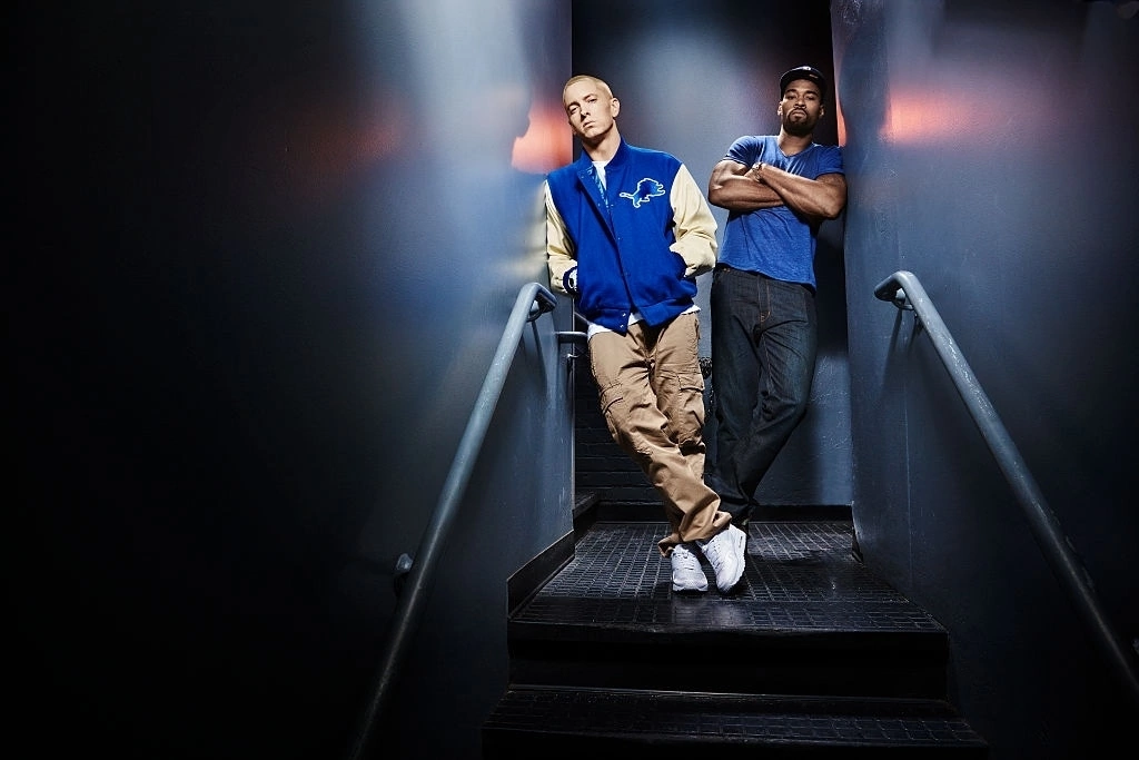 Calvin Johnson and Eminem Photo From ESPN 2014 Special Issue