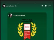 Shots Awards Win