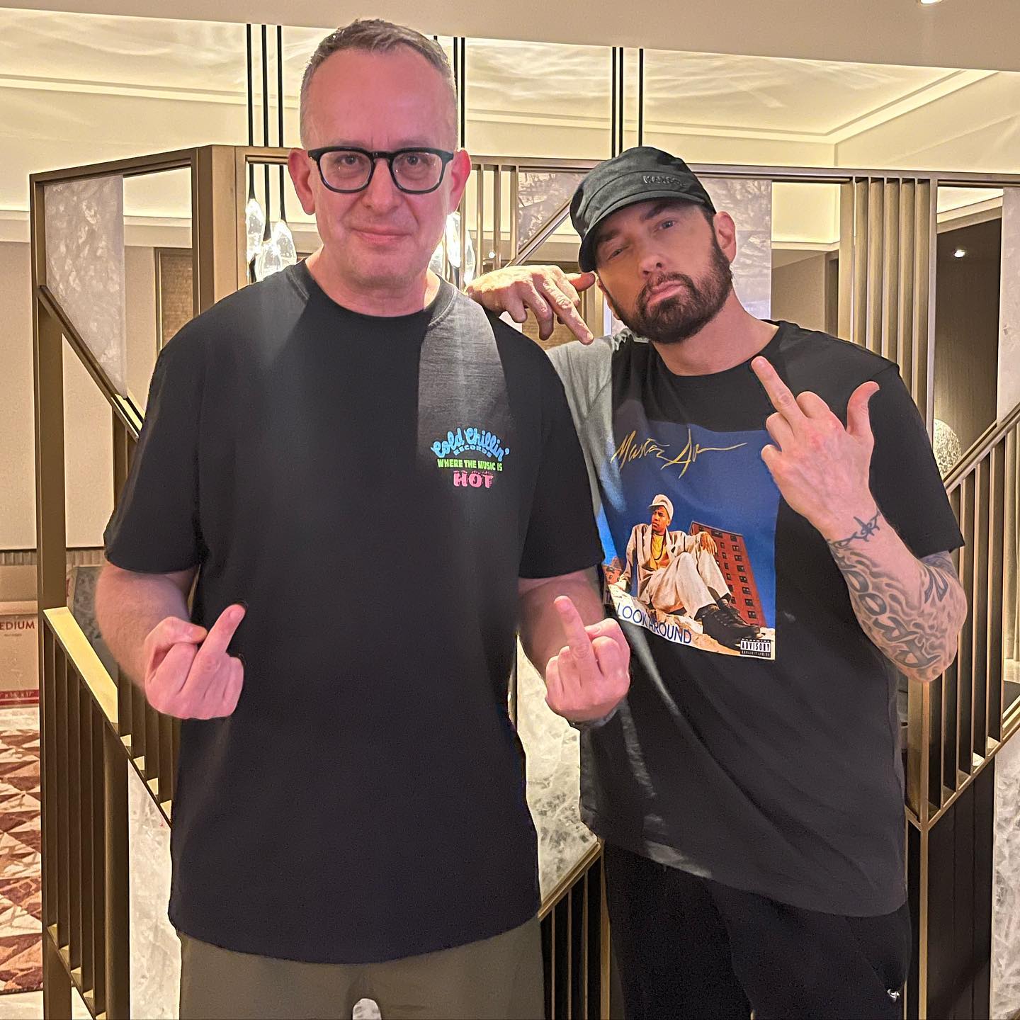 Eminem and Darrell Krum, Riyadh, Saudi Arabia 10.28.2023