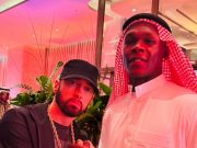 Eminem and Israel Adesanya, Riyadh, Saudi Arabia (10.28.2023)