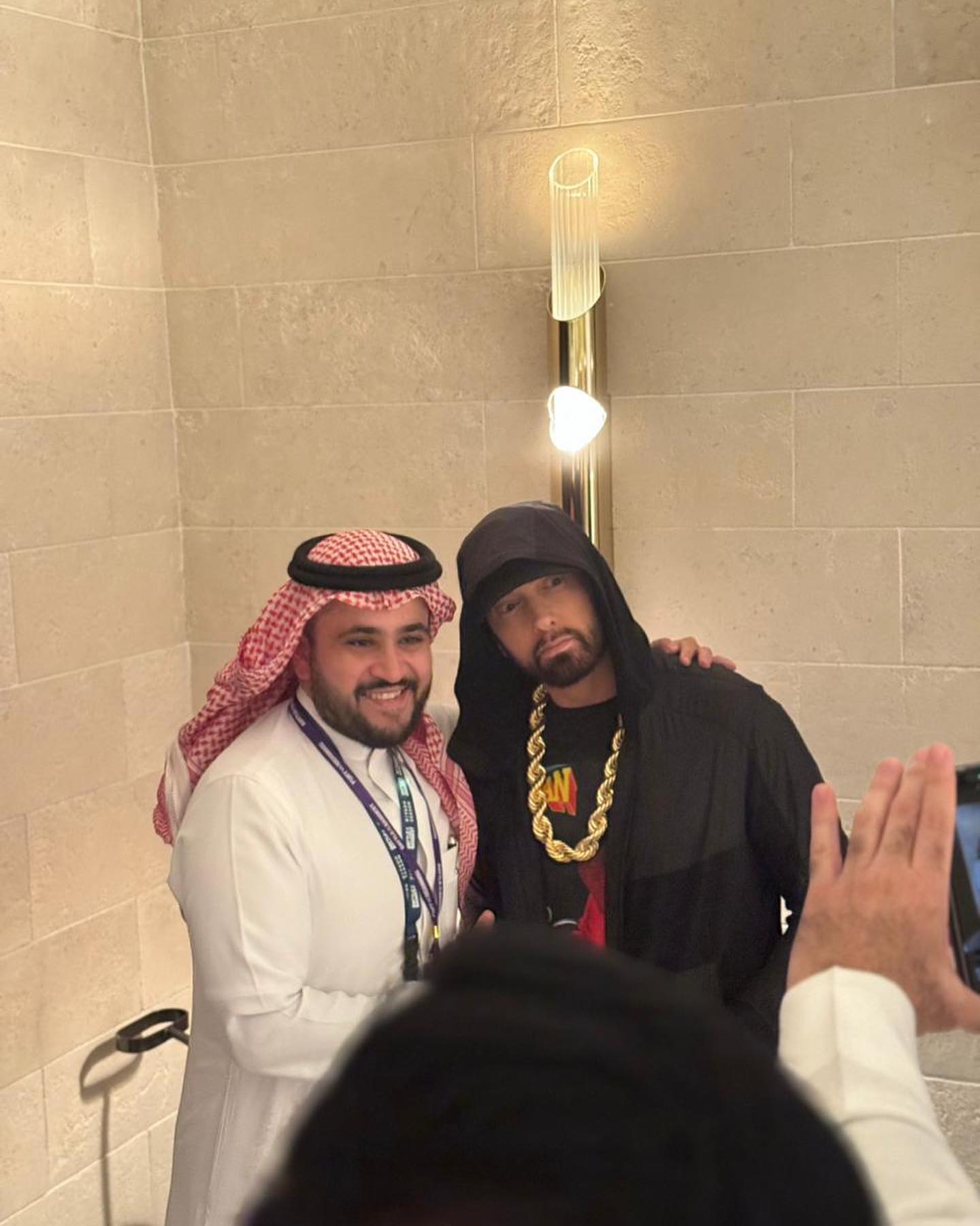 Eminem and Khalk Hudari, Riyadh, Saudi Arabia 10.28.2023