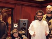 Eminem, Turki Al-Sheikh and Paul Rosenberg in Saudi Arabia, 10.28.2023