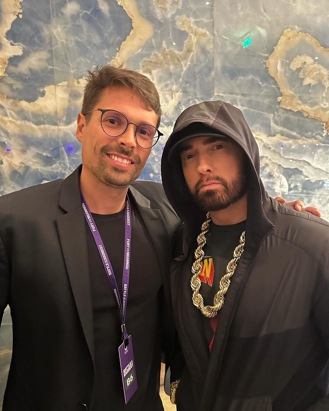 Eminem and Victor Rios, Riyadh, Saudi Arabia 10.28.2023