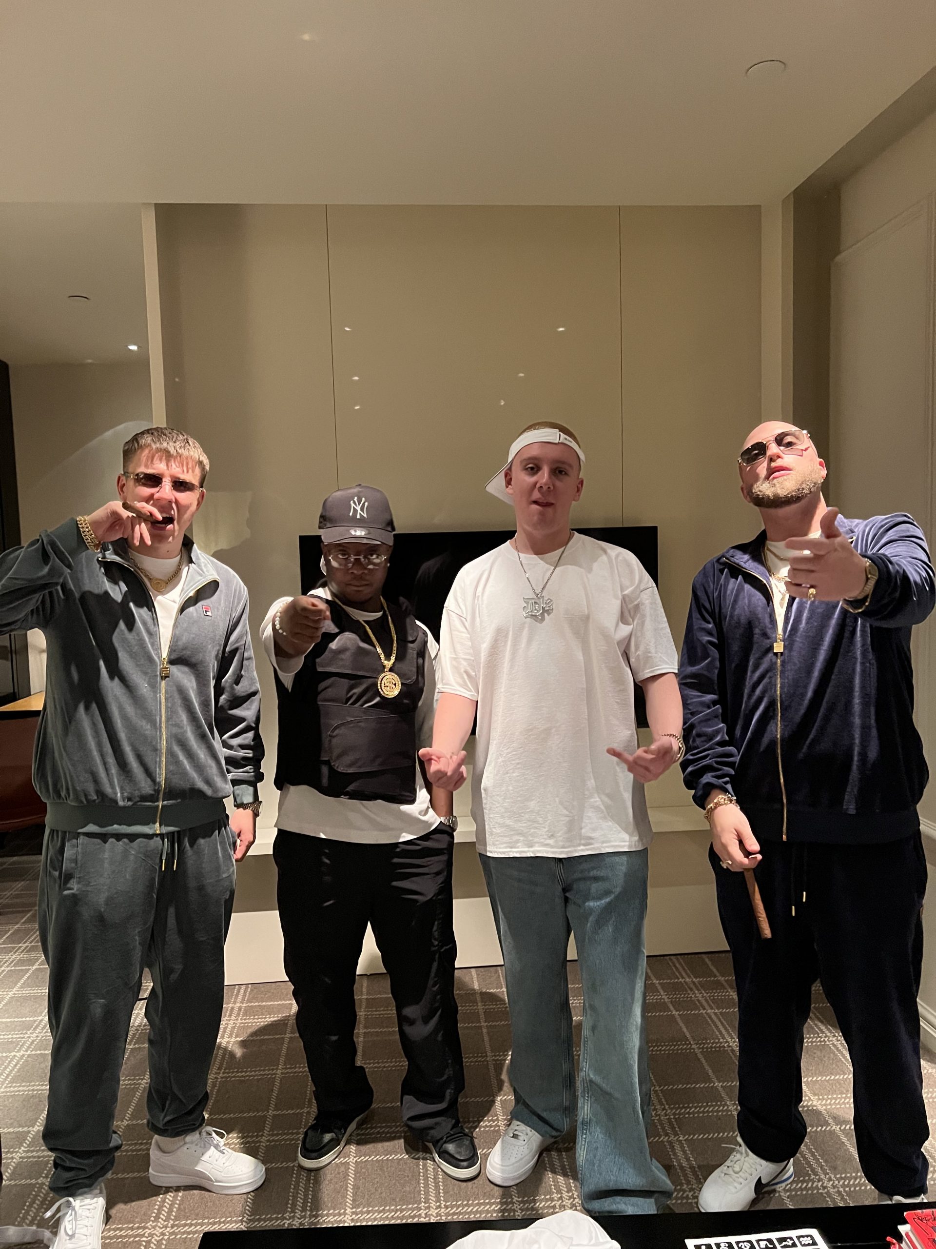 Aitch Dressed Up As Eminem for Halloween