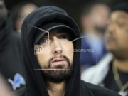 Eminem at Lions vs. Rams game Detroit 01.14.2024