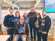 Eminem’s Family at Lions vs. Rams game Detroit 01.14.2024