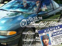 The Amazing Music Auction Is Selling Eminem-Signed 1998 Car Purchase Documents